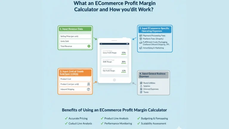 What Is an eCommerce Profit Margin Calculator and How Does It Work?