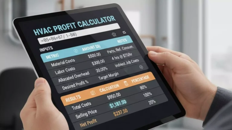 HVAC Profit Margin Calculator