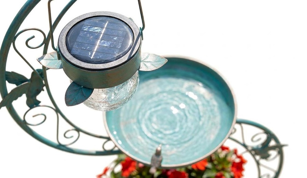 DIY Bird Bath Dollar Store