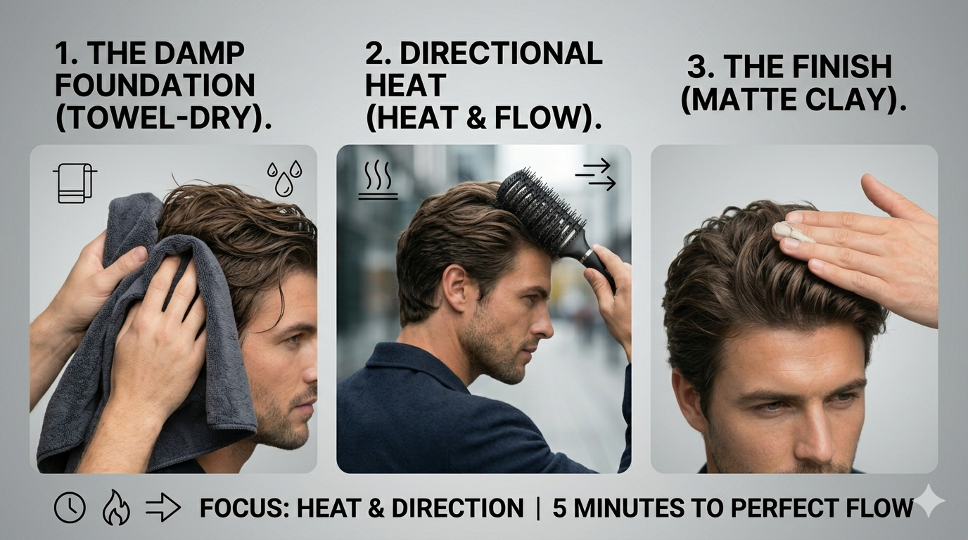 medium hair for men