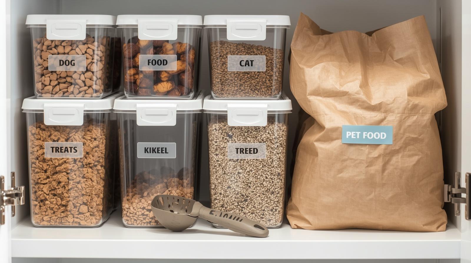 Pet Pantry Organization Tips