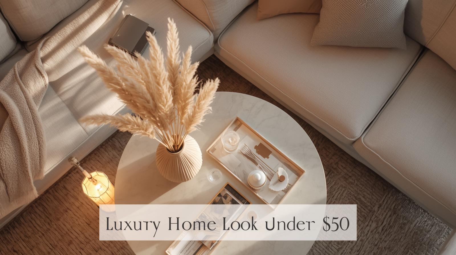 Best Luxury-Looking Decor Under $50